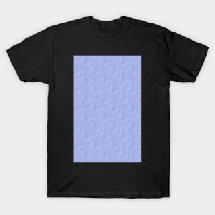 Pastel BluePurple Swirl Pattern T-Shirt